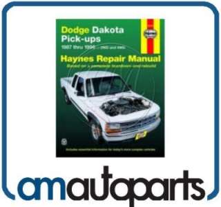 Dodge Dakota 87   92 93 94 95 96 Haynes Repair Manual  