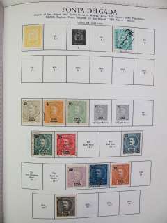 Portugal & Colonies Early Stamp Collection Minkus Album  