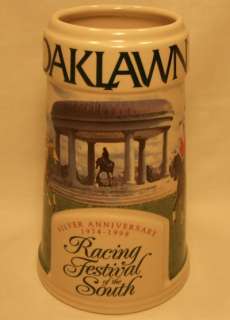   LIMITED EDITION STEIN HONORS SILVER ANNIVERSARY OF OAKLAWN OF SOUTH