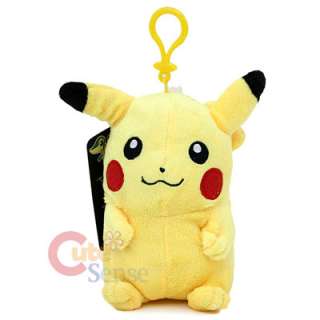 Pokemon Pikachu Plush Doll Key Chain Mini Coin Bag  7  