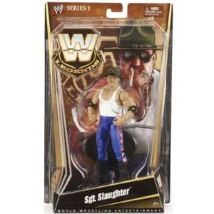  Mattel WWE Legends Series 1 Sgt. Slaughter Action Figure 