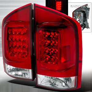 NISSAN ARMADA SE LE SPORT UTILITY LED RED/CLEAR TAIL LIGHTS