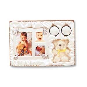  Baby Photo Frame, Bear & Boxes 4 piece Gift Set Jewelry
