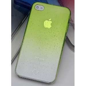  Gradient Light Green Crystal Water Drop Hard Case For 