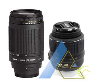 Nikon D5100 16.2MP Body Black+18 55mm+70 300mm G Lens Kit+4Gift+1 Year 