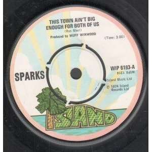   FOR BOTH OF US 7 INCH (7 VINYL 45) UK ISLAND 1974 SPARKS Music