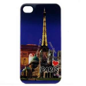  Paris Eiffel Tower Hard Case Cover for Apple Iphone 4 4g 