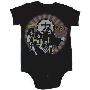  KISS HOTTER THAN HECK INFANT ONE PIECE BODYSUIT Baby