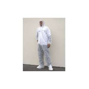  COVERALL W / ATTACHED HOOD & BOOTS