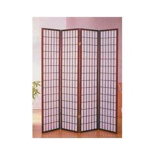  3 panel Cherry Wood Shoji Screen / Room Divider