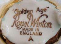 Royal Winton Golden Age Mini Cream & Sugar Tray Set  