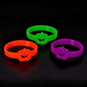  7 Neon Jack O Lantern Bracelet Case Pack 360 Sports 