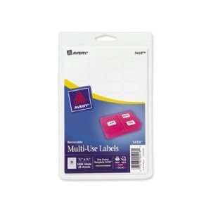  Avery Handwritten Removable ID Label   White   AVE05418 