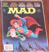 MAD MAGAZINE 208 JULY 1979 SUPERMAN ALFRED E NEWMAN F+  