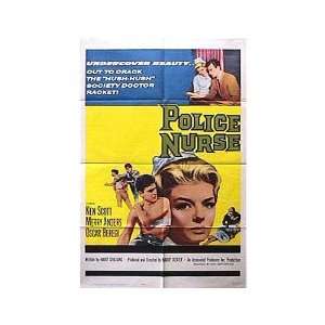  Police Nurse Original Movie Poster, 27 x 41 (1963)