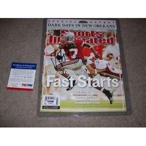  SAN FRANCISCO 49ers TED GINN JR signed SPORTS ILLUSTRATED 