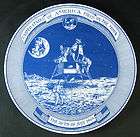 Collectors Plate First Man On The Moon July 20, 1969 Lund & Clausen 