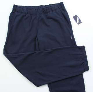 New Mens Sweat Pants Nautica S M L XL XXL 2XL NWT Dark Navy Blue 
