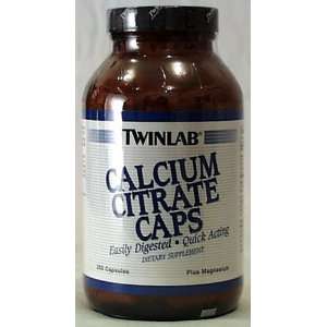 Twin Lab Calcium Citrate  Grocery & Gourmet Food