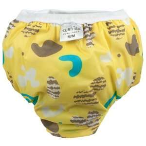   Taffeta Waterproof Training Pants, Small, Fun Stones Yellow Baby