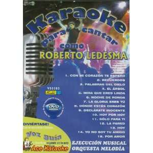 Karaoke Para Cantar Como Roberto Ledesma V50065 DVD 