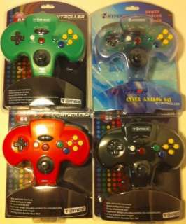 LOT Controllers Pads for N64 NINTENDO 64 NEW SEALED  