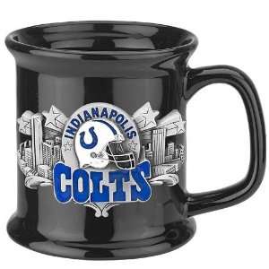  NFL Coffee Mug   Pewter Logo Indianapolis Colts Sports 