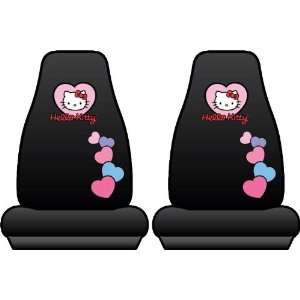  2 Front Seat Covers   Hello Kitty Automotive