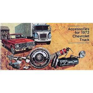 Chevrolet Van, Pickup & Truck Reprint Accessory Catalog Set Chevrolet 