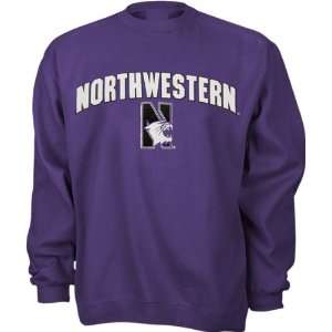  Northwestern Wildcats Youth Purple Crewneck Sweatshirt 