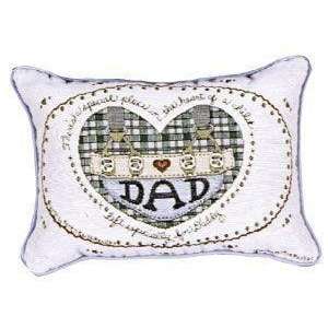   Set of 2 Dad Father Decorative Throw Pillows 9 x 12