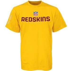 Reebok Washington Redskins Gold Youth Rocket T shirt  