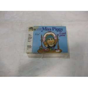  Miss Piggy Card Game 1980 Toys & Games