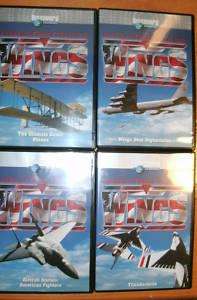 Discovery Channel Wings American Pride Collection 4 DVD  