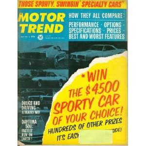 Motor Trend May 1967 (Vol. 19) Donald MacDonald  Books
