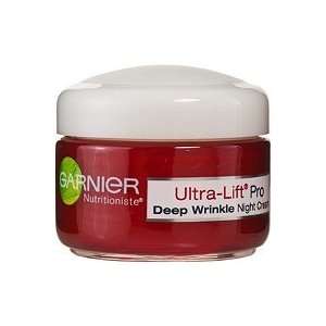 Garnier Ultra Lift Pro Deep Wrinkle Night Cream (Quantity of 3)