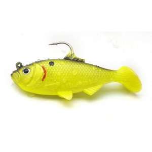 50 Shad   Chartreuse Shad 2/pk (Pre order)  Sports 