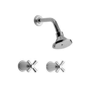 Barclay Chess Polished Chrome 2 Handle Shower Faucet with 