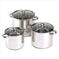 Cookware NON Stick Lidded Insulated Handles Pot & Pan Sets Iron 