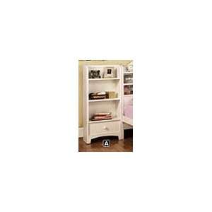  Bed Side Book Shelf in White Finish by Furniture of 