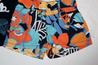 Gymboree TROPICAL BLOOM surf dog tops floral shorts sunglasses 