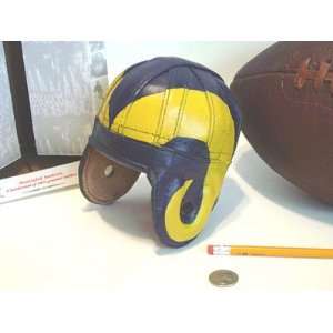  Old 1940 Mini Rams leather Football Helmet Sports 