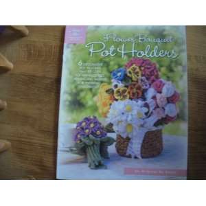  Flower Bouquet Pot Holders Crochet Arts, Crafts & Sewing