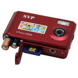   Red Digital Camera with 2GB SDHC Memory Card  