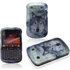  2D Snow Wolf BlackBerry Bold Touch 9900 9930 Smartphone (UK 