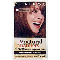  Natural Instincts #18 Pecan Hair Color (Pack of 4)  