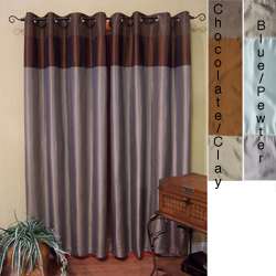 Venice Banded Curtain Panel Pair (95 in.)  