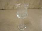 Clear Glass 6 Tall Votive Candle Pedestal Type Holder