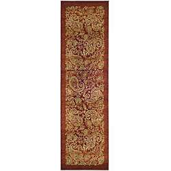 Lyndhurst Collection Paisley Red/ Multi Runner (23 x 12)   
