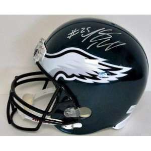 LeSean McCoy Autographed Helmet   FS SI   Autographed NFL Helmets 